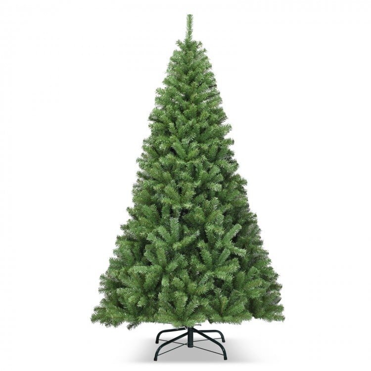 6 Feet Premium Artificial Hinged PVC Christmas Tree with Metal Stand