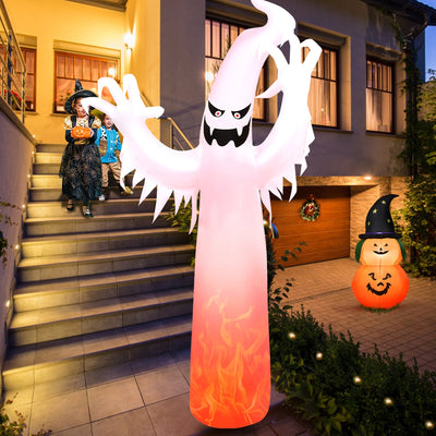 12 Feet Halloween Inflatable Decoration with Built-in LED LightsÂ 
