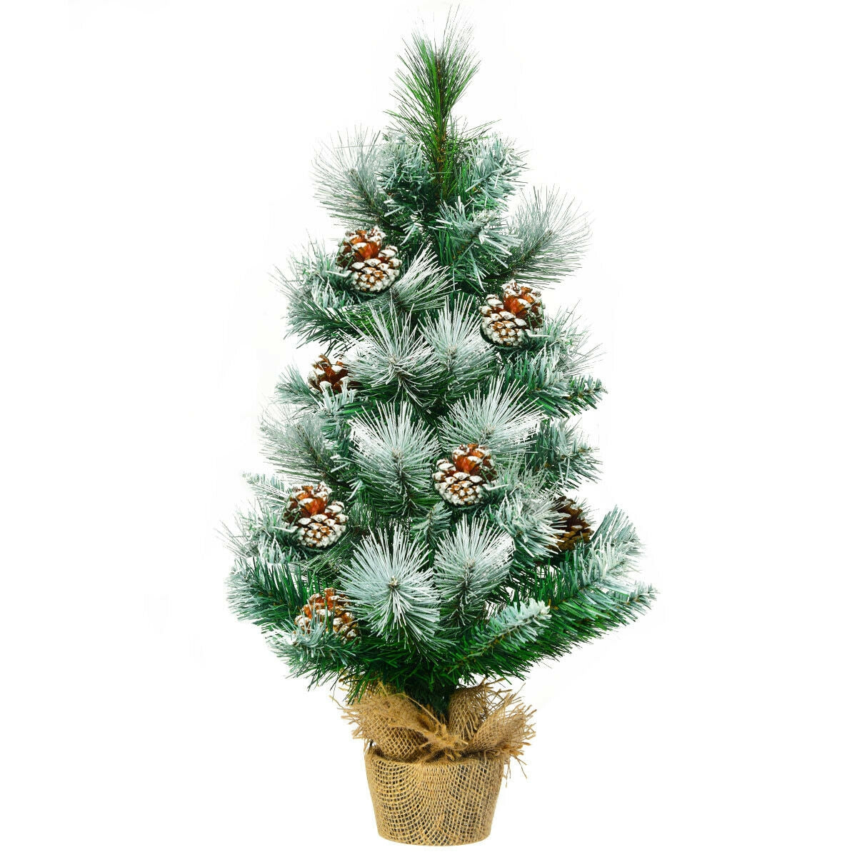 24 Inch Snow Flocked Artificial Christmas Tree