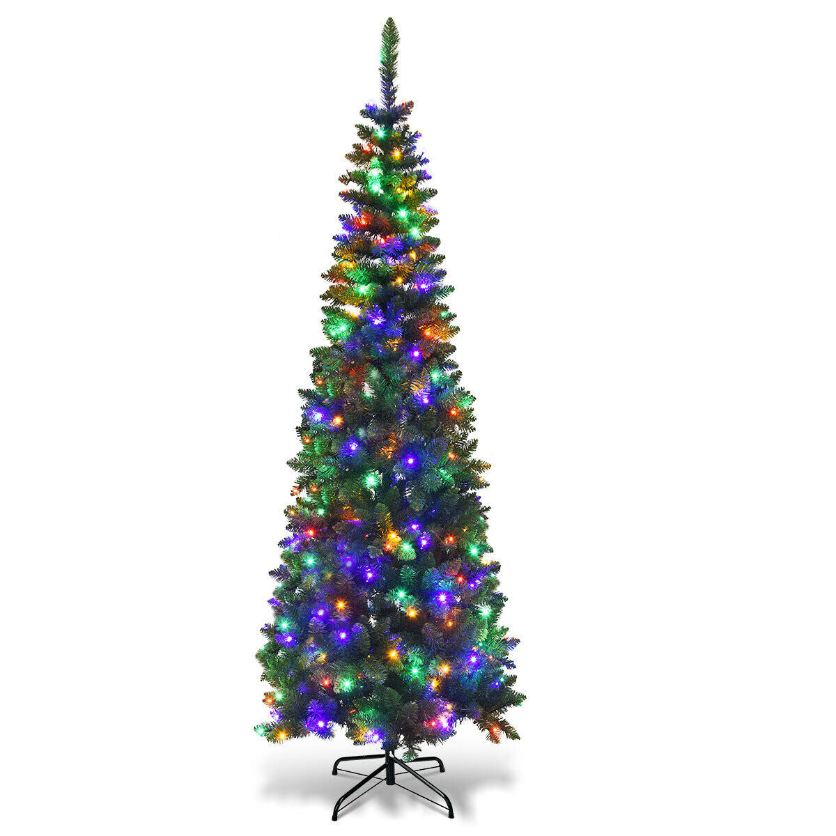 Artificial National Foot Kingswood Fir Pencil Christmas Tree-6.5ft