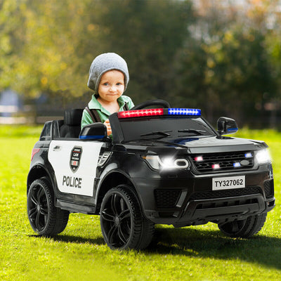 12V Kids Electric Ride On Car with Remote Control-BlackÂ 