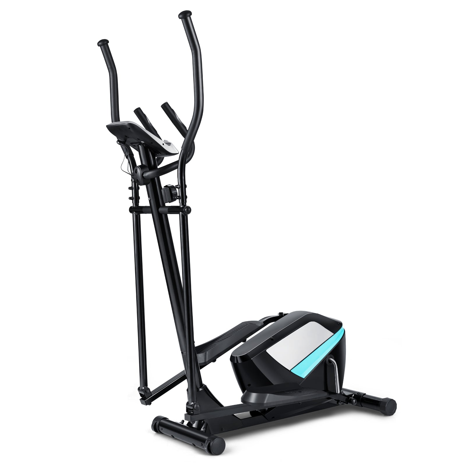 Magnetic Elliptical Machine Cross Trainer with Display Pulse Sensor 8-Level