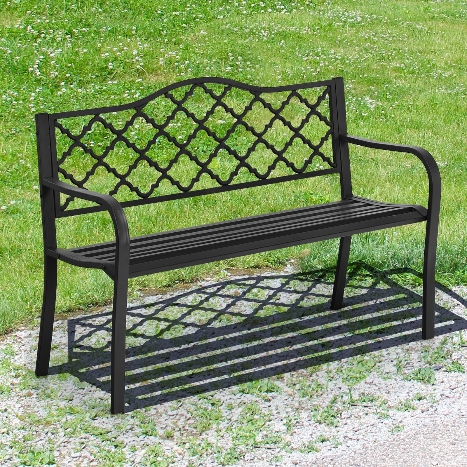 50 Inch Patio Garden Bench Loveseats