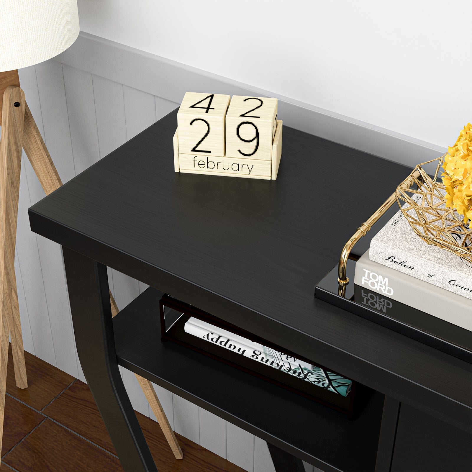 Modern Sofa Accent Table with Drawer