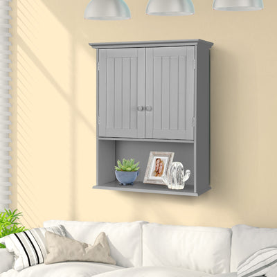 Wall Mount Bathroom Storage Cabinet-GrayÂ 