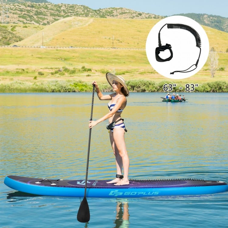 Inflatable Stand Up Paddle Board Surfboard with Bag Aluminum Paddle Pump