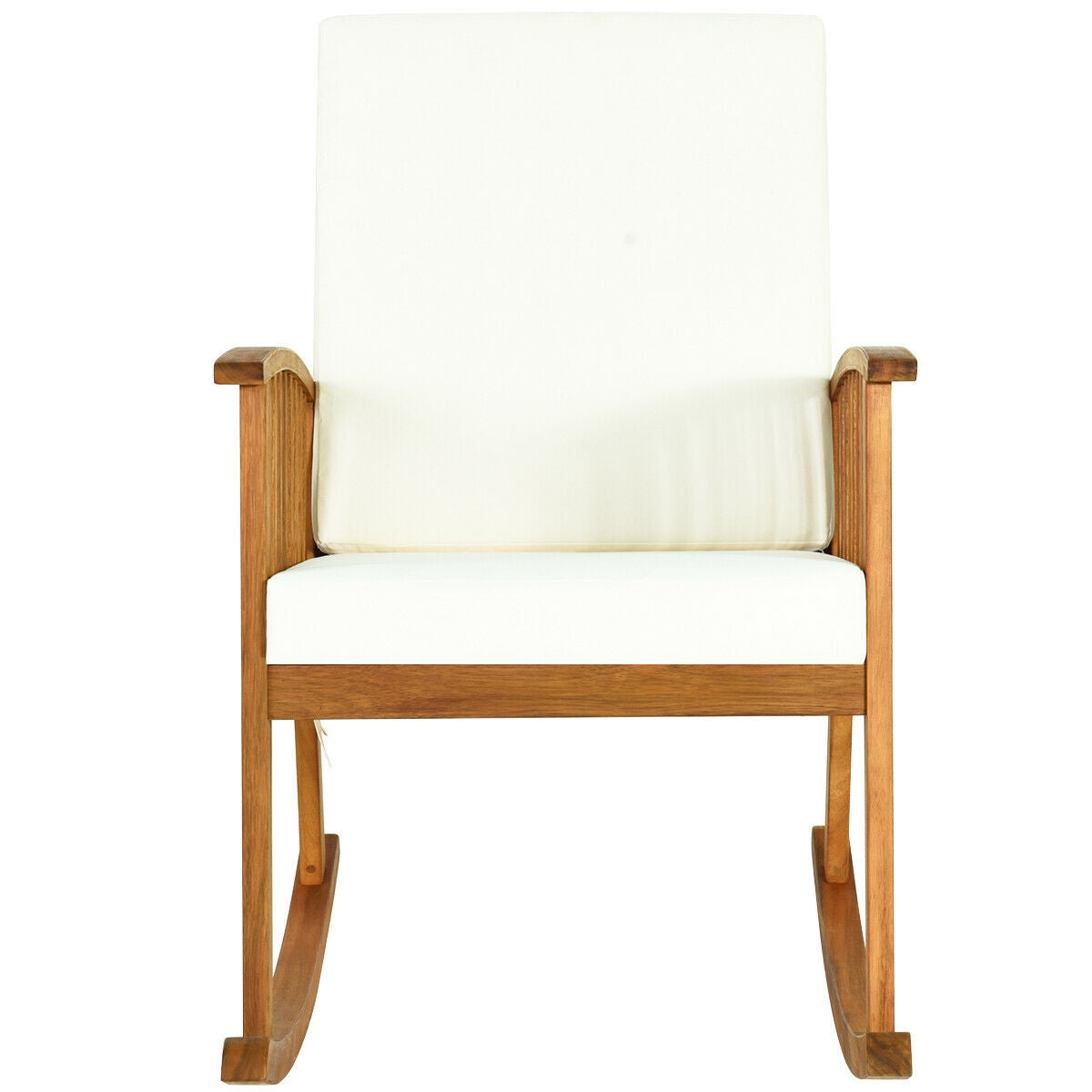 Outdoor Acacia Garden Wood Rocking Chair