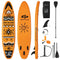 11 Feet Inflatable Stand Up Paddle Board with Backpack and Aluminum Paddle Pump