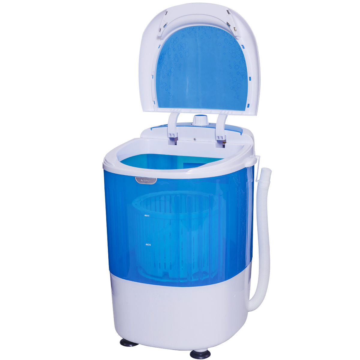 5.5 lbs Portable Semi Auto Washing Machine for Small Space