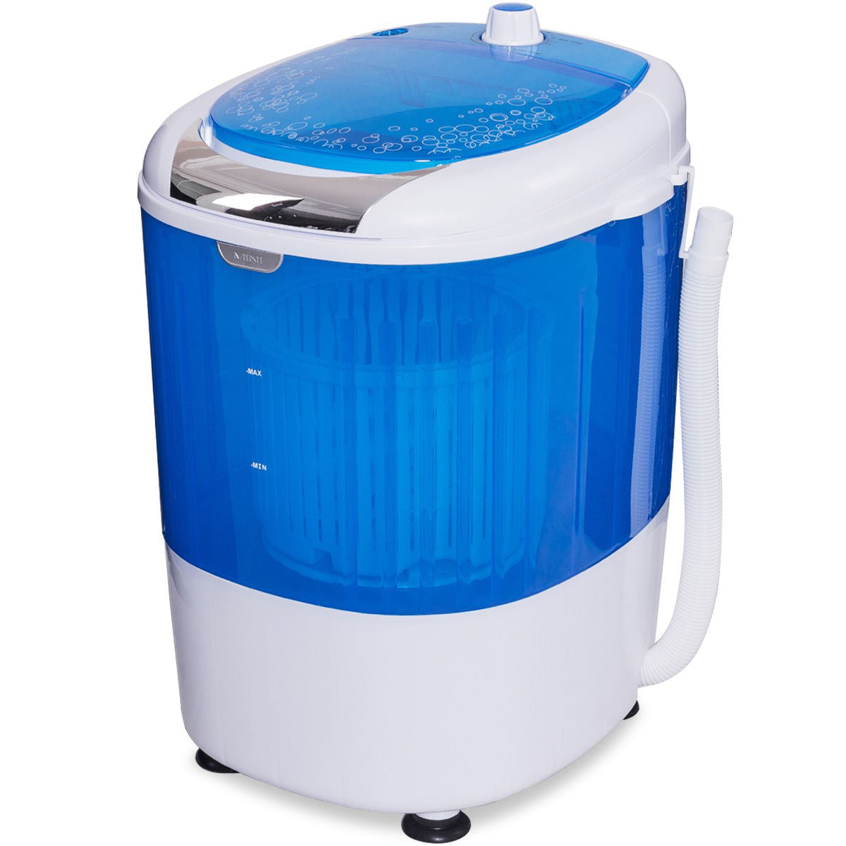 5.5 lbs Portable Semi Auto Washing Machine for Small Space