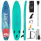 10 Feet Inflatable Stand Up Paddle Board with Backpack Leash Aluminum Paddle