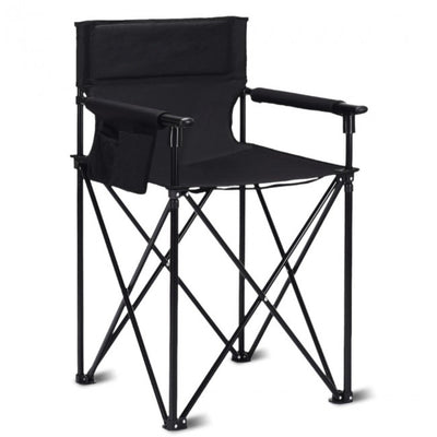 Portable 38 Inch Oversized High Camping Fishing Folding ChairÂ 