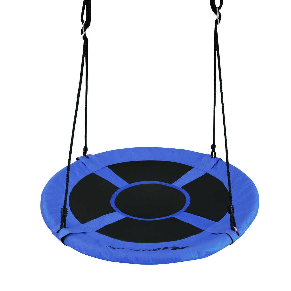 40 Inch 770 lbs Flying Saucer Tree Swing Kids Gift with 2 Tree Hanging Straps-Blue