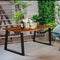 Rectangular Acacia Wood Dining Table