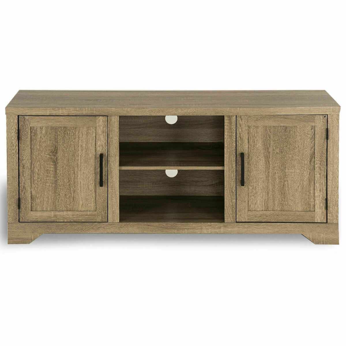 Rustic TV Stand  Entertainment Center Storage Cabinet