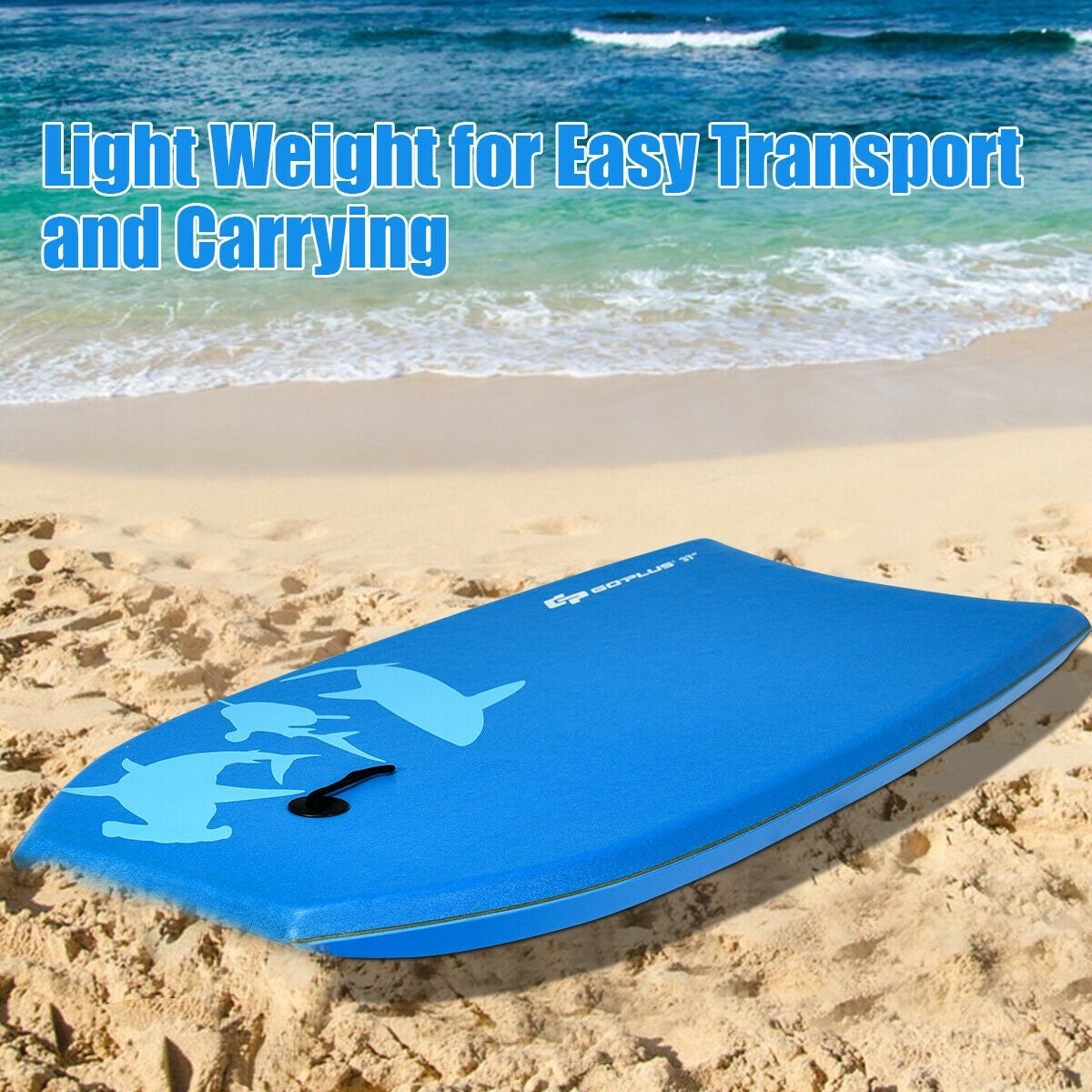 Lightweight Super Bodyboard Surfing with EPS Core Boarding-M