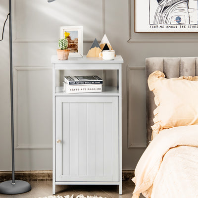 Floor Cabinet Multifunction Storage Rack Organizer StandÂ 