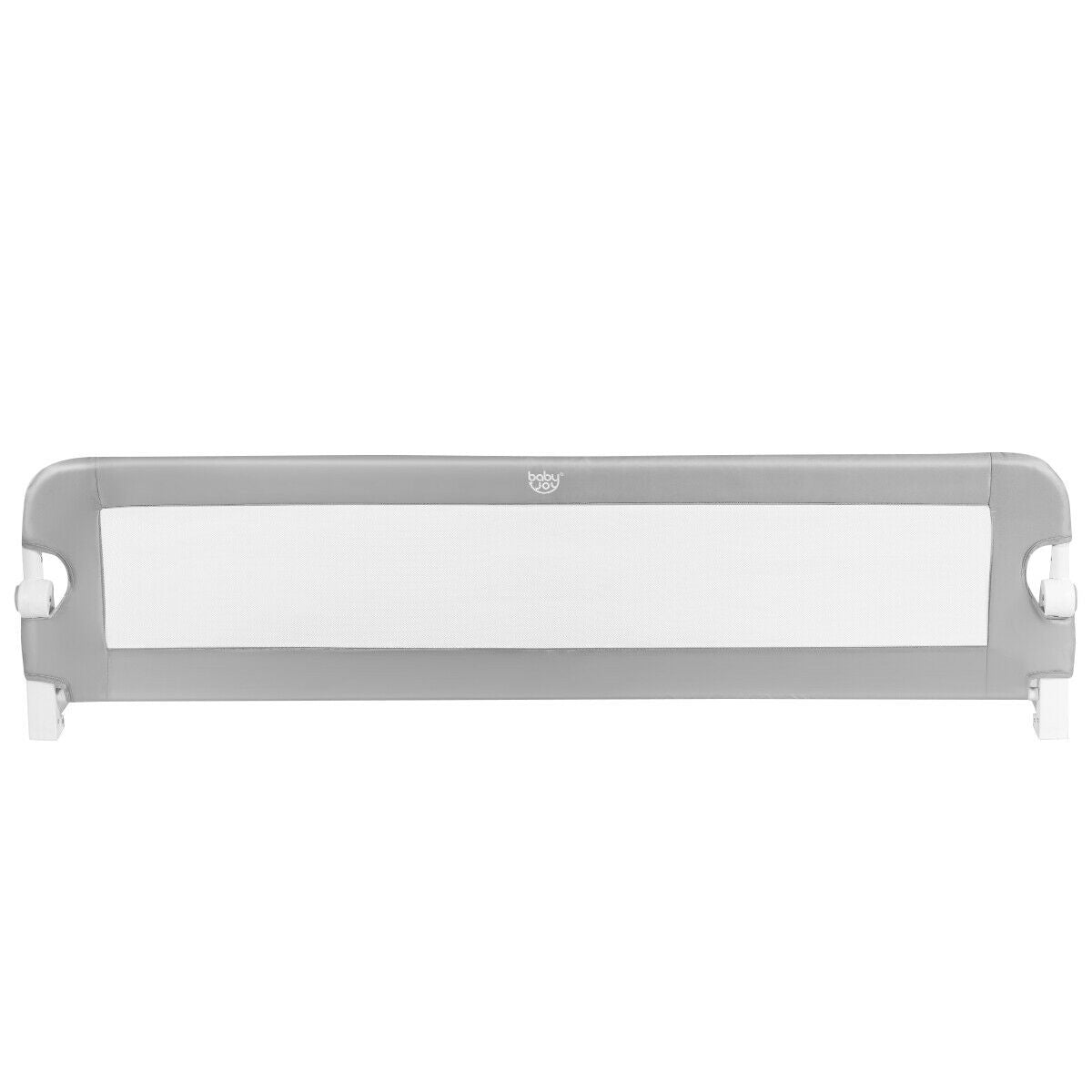 59-Inch Extra Long Bed Rail Guard-GrayÂ 