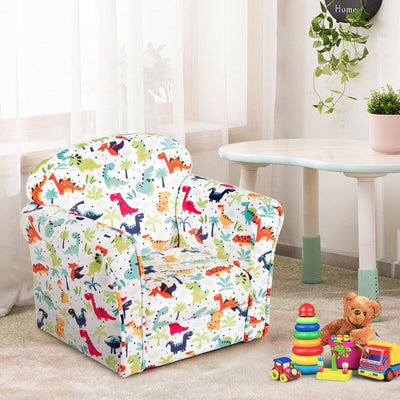 Household Toddler Furnishings Children Armrest Cute Lovely Single SofaÂ 