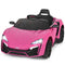 12V 2.4G RC Electric Vehicle with Lights-Pink