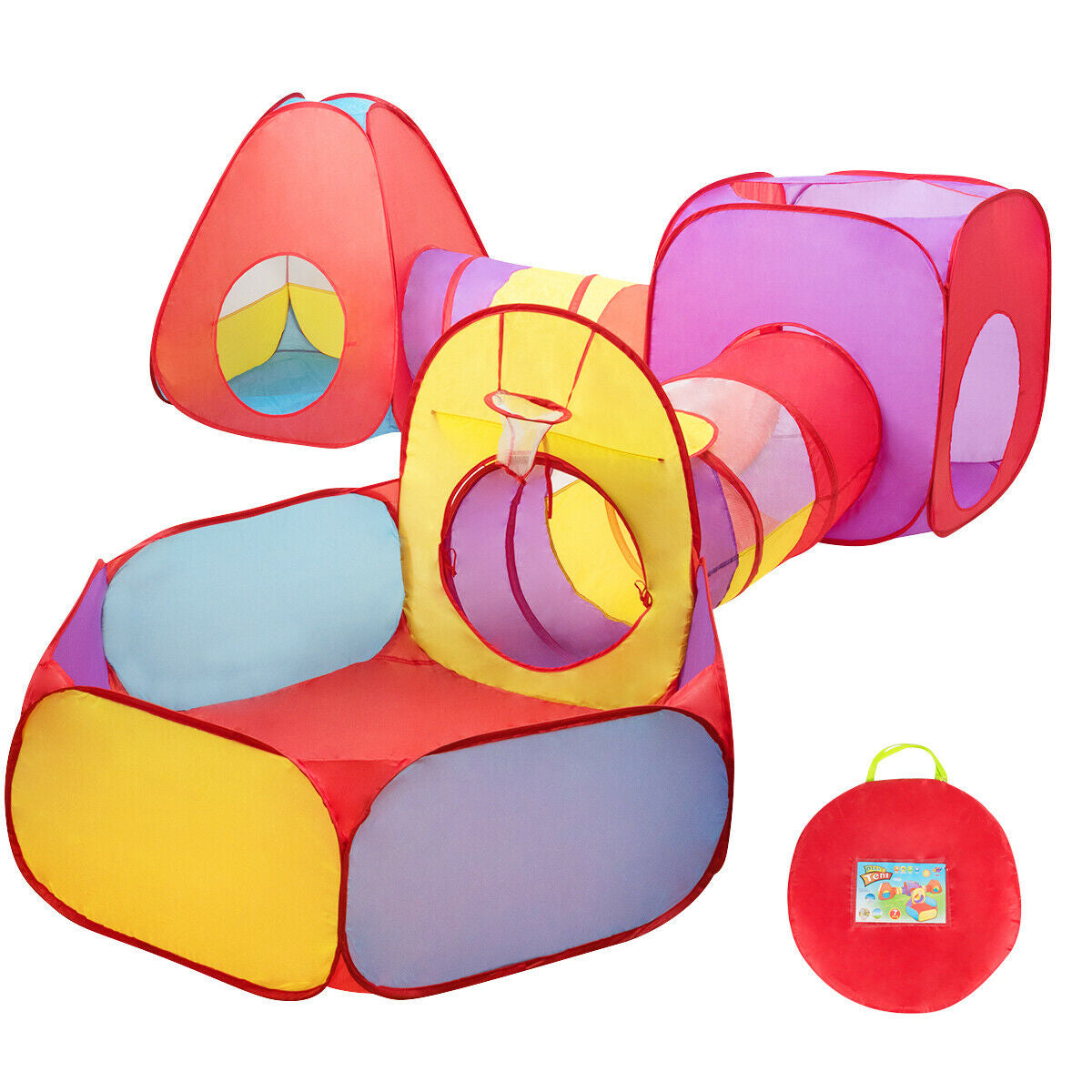 7 Pieces Kids Ball Pit Pop Up Play TentsÂ 