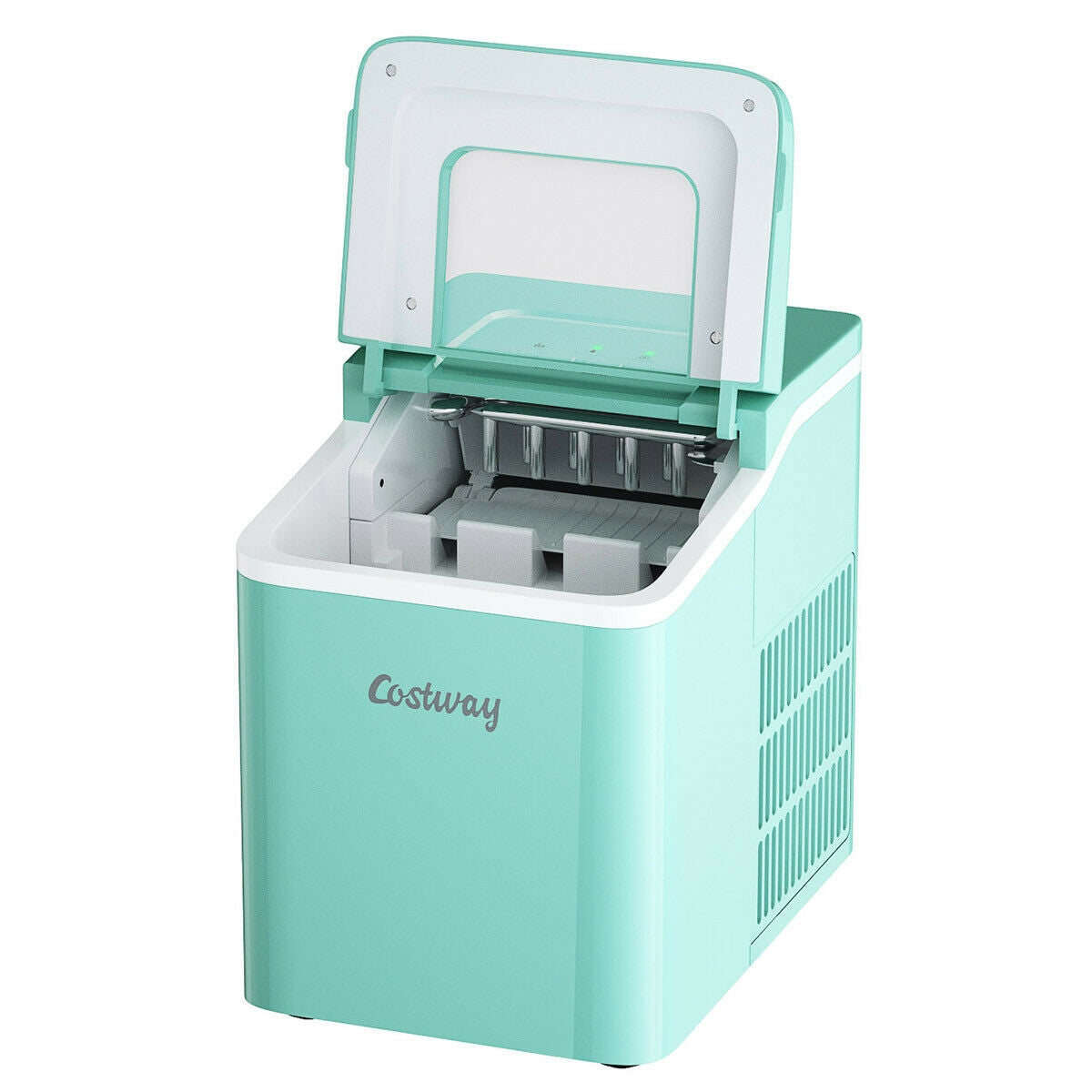 Portable Countertop Ice Maker Machine with Scoop-GreenÂ 