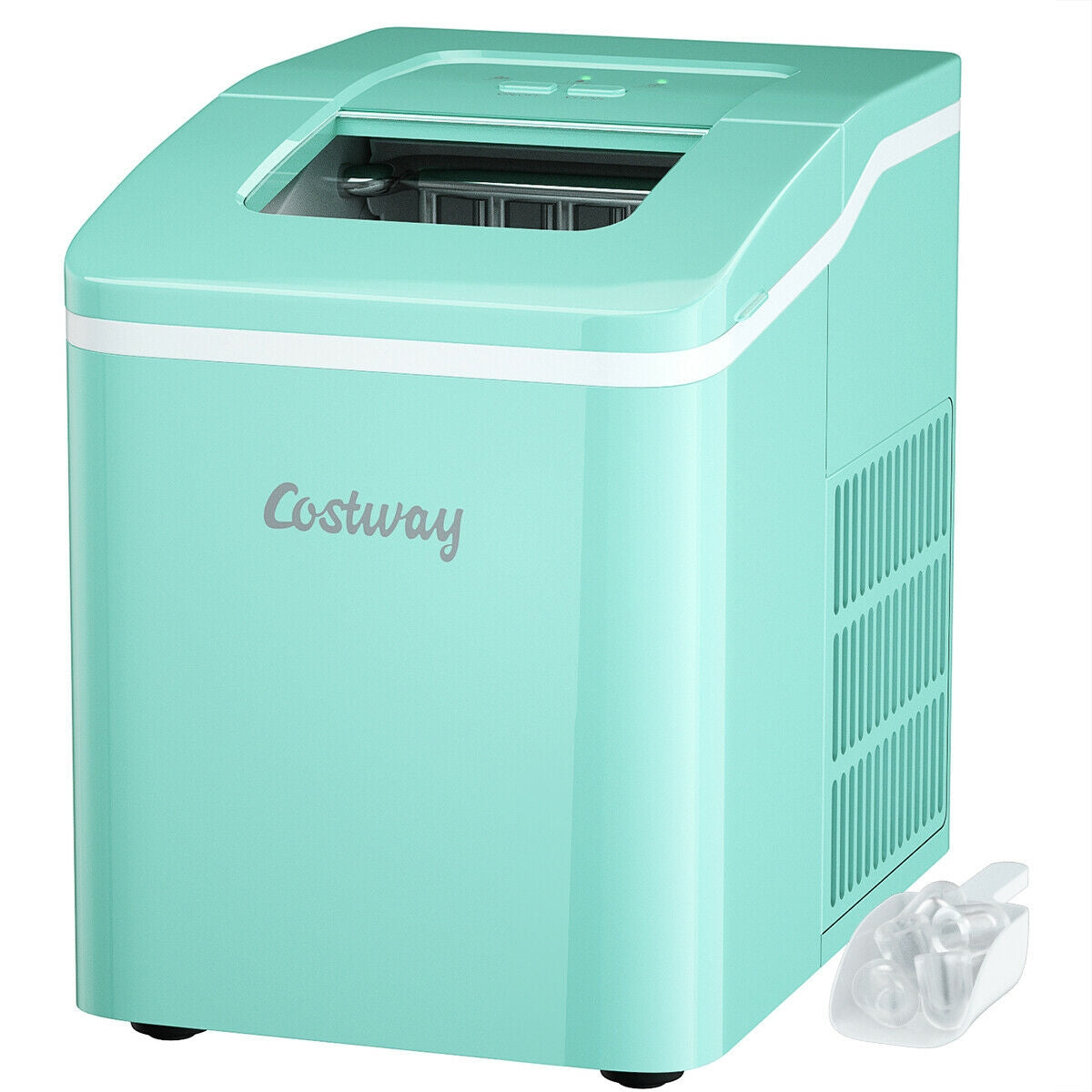 Portable Countertop Ice Maker Machine with Scoop-GreenÂ 