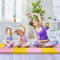 6 Feet x 2 Feet  x 2.5 Inch 3-Fold Gymnastics Tumbling Fitness Mat