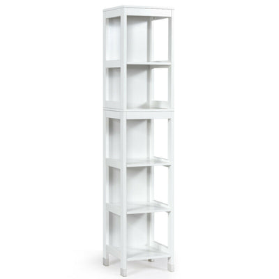 5-Tier Multifunctional  Bathroom Floor Cabine Storage with 2 DrawersÂ 