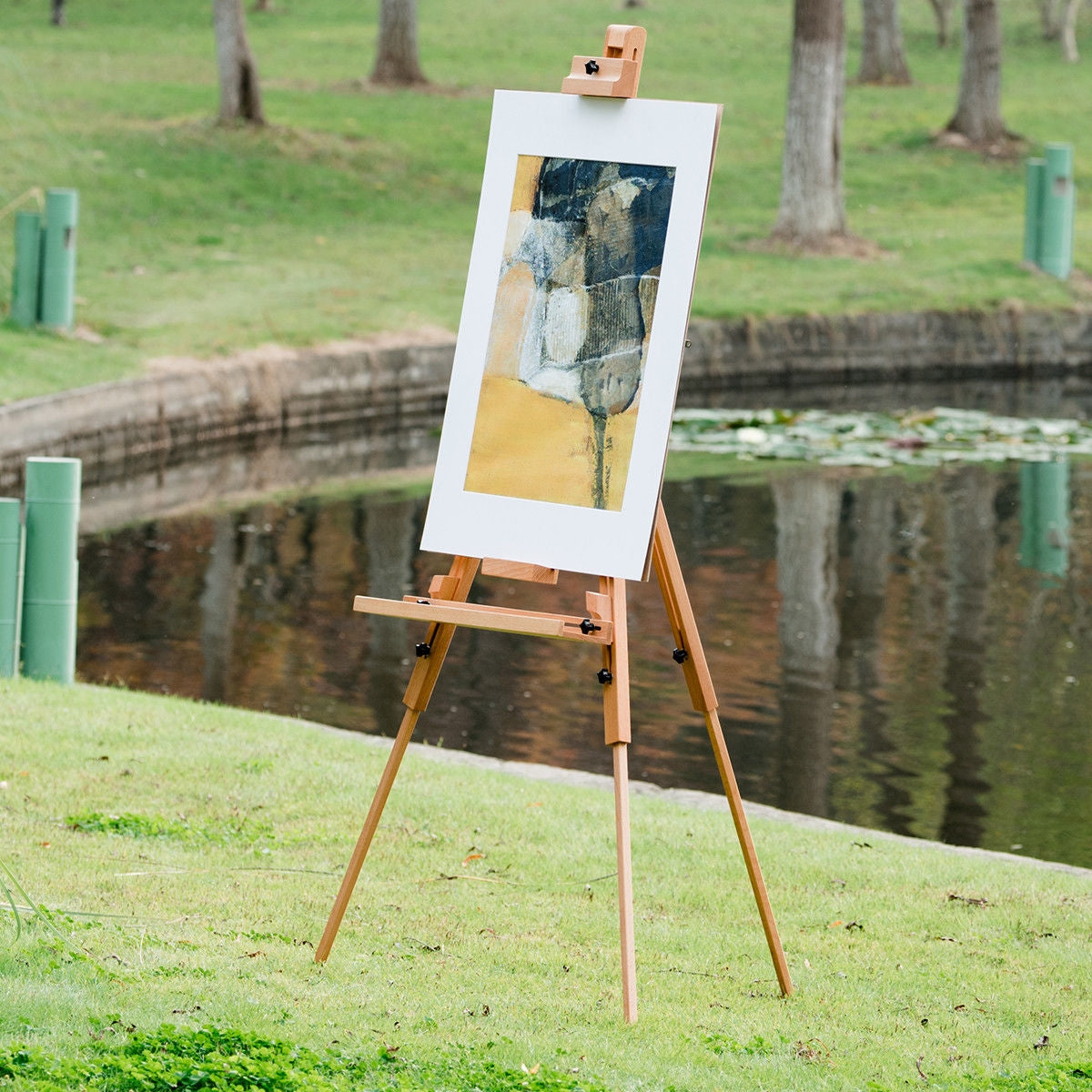 Foldable Wood Tripod Sketching Easel