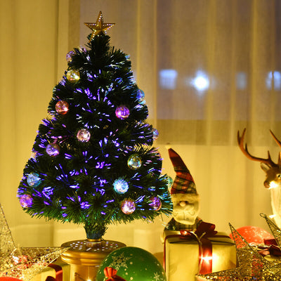 3' Pre-Lit Fiber Optical Firework Christmas TreeÂ 