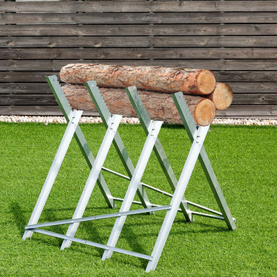 220 lbs Heavy Duty Portable Foldable Steel SawhorseÂ 