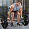 56 Inch Olympic Hexagon Deadlift Trap Bar with Folding Grips Powerlifting