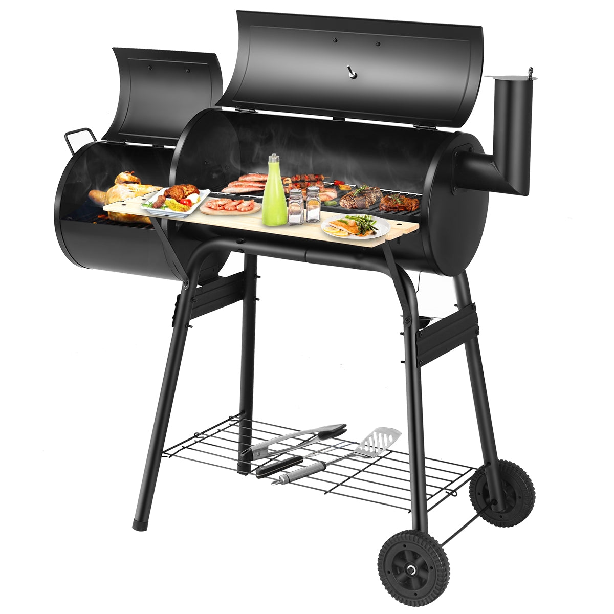 Outdoor BBQ Grill Barbecue Pit Patio CookerÂ 