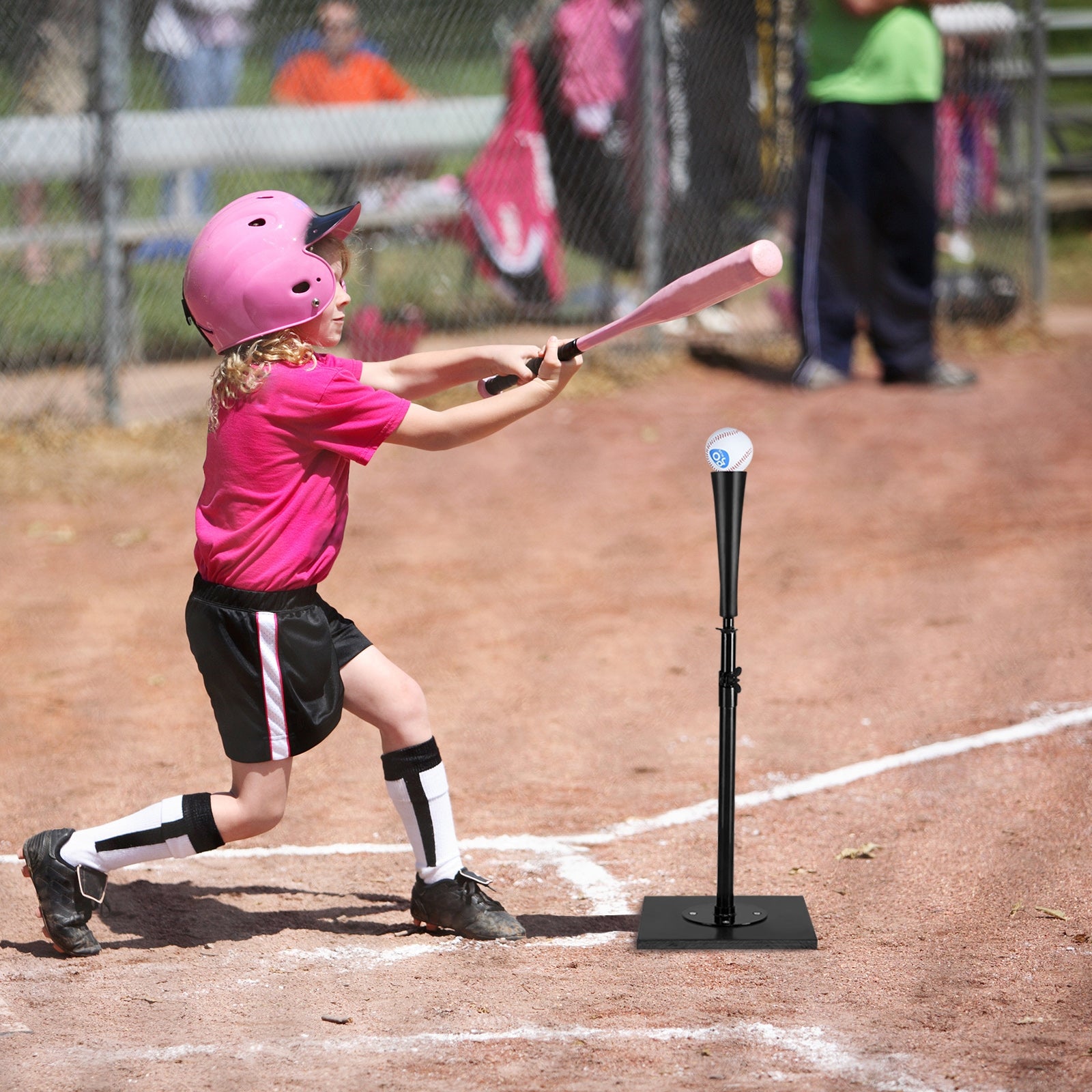 36 Inch Adjustable Heavy Duty Batting Tee for BaseballÂ 