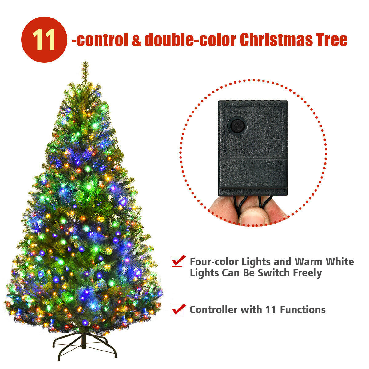 Artificial Premium Hinged Christmas Tree-5 ft