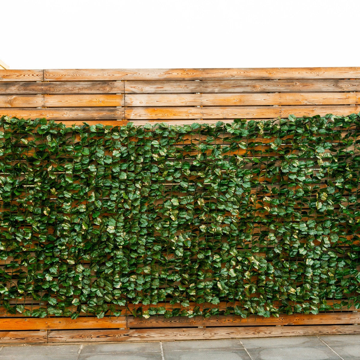 Faux Ivy Leaf Decorative Privacy Fence-40 x 95 InchÂ 