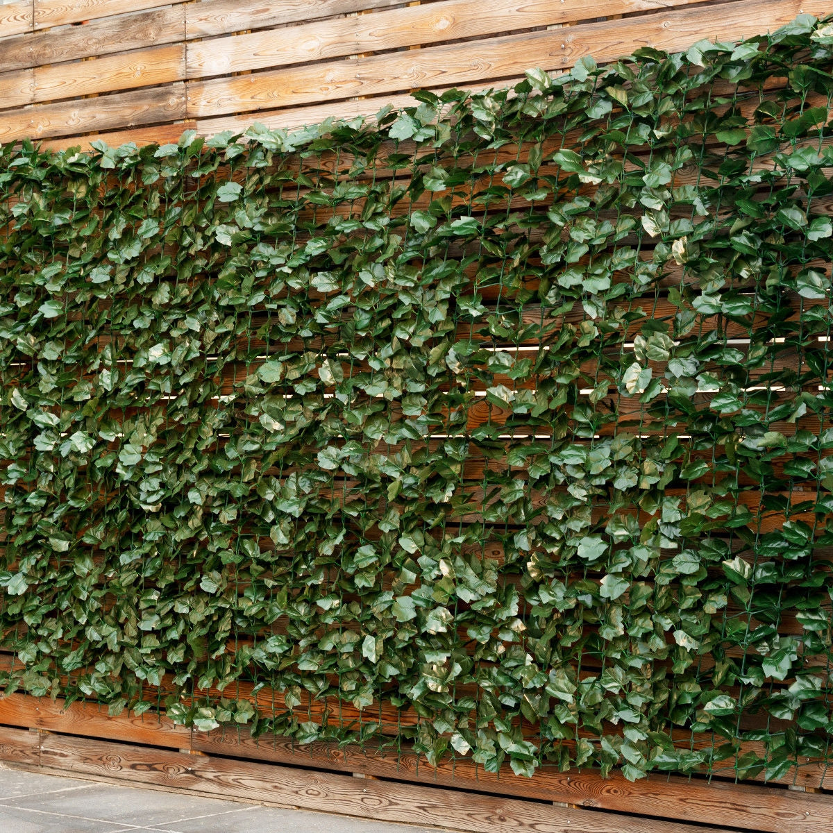 Faux Ivy Leaf Decorative Privacy Fence-40 x 95 InchÂ 