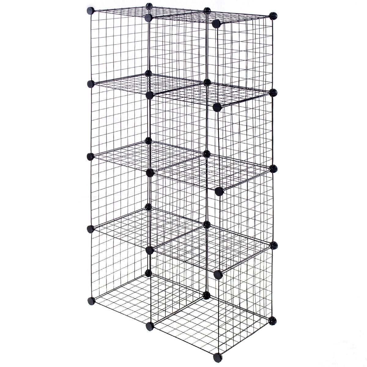 DIY 8 Cube Grid Wire Cube Shelves