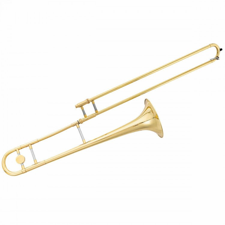 B♭ Tenor Slide Trombone for Beginners with Case, 7C Mouthpiece & Accessories