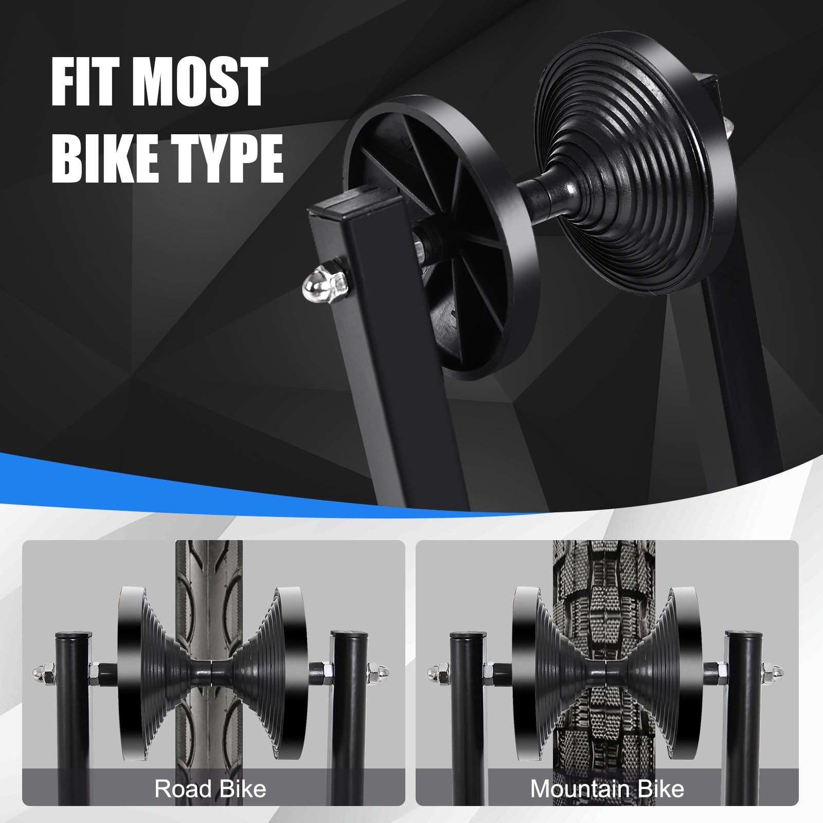 Bicycle Bike Floor Parking Storage Stand Display RackÂ 