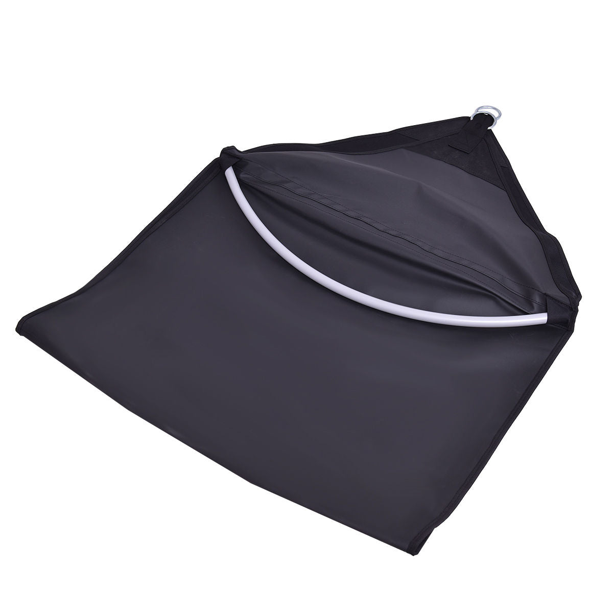 Portable Folding Steel Frame Hammock with Bag-Black