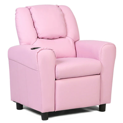 Kids Recliner Armchair Sofa-PinkÂ 