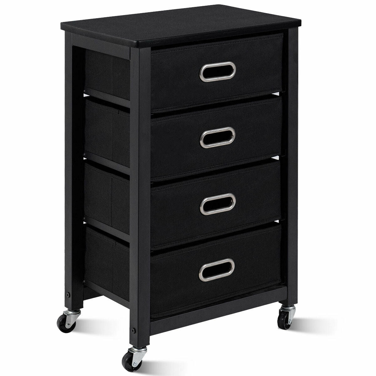 Rolling Heavy-Duty File Cabinet