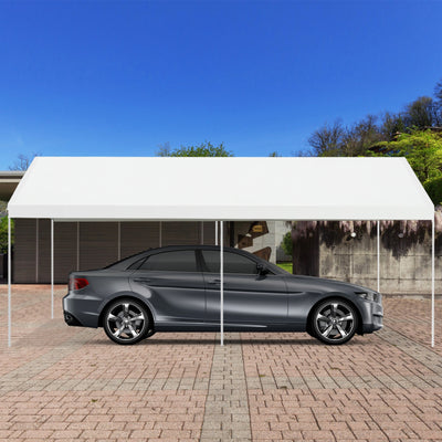 10 x 20 Feet Steel Frame Portable Car Canopy ShelterÂ 