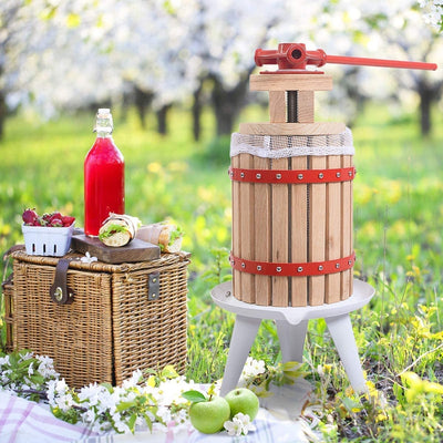 1.6 Gallon Fruit Wine Press Cider Juice Maker ToolÂ 