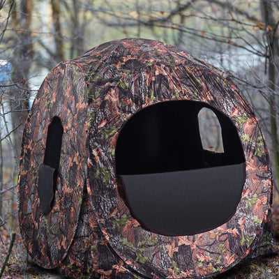 Portable Pop up Ground Camo Blind Hunting EnclosureÂ 