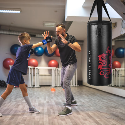 2 Feet Kids Gloves Skipping Rope Boxing SetÂ 