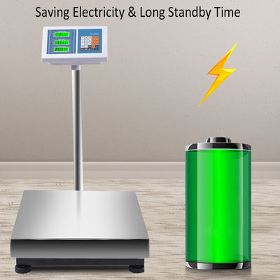 660 lbs Weight Computing Digital Floor Platform ScaleÂ 