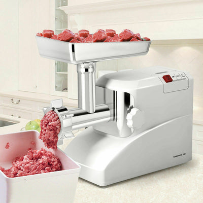 2000Â WÂ ElectricÂ MeatÂ GrinderÂ withÂ 1Â BladeÂ andÂ 3Â PlatesÂ 